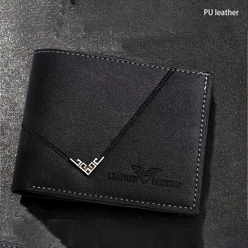 5pcs Fashionable and Versatile Men's Wallet Set, the Perfect Holiday Gift for Him
