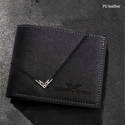 5pcs Fashionable and Versatile Men's Wallet Set, the Perfect Holiday Gift for Him