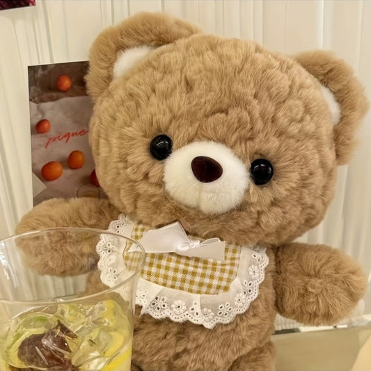 A Cute 33Cm/12.99In Plush Teddy Bear Toy, Fully Stuffed, Perfect As a Birthday Gift for Girls, a Companion Gift, a Christmas Present, Or Home Decoration