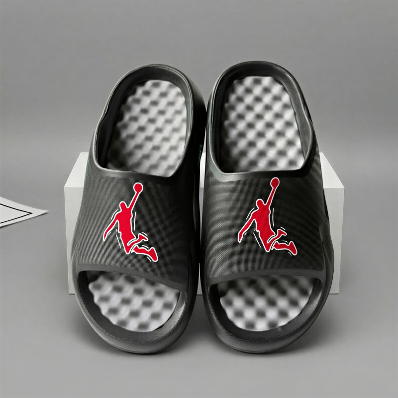 Men's EVA Casual Slip-On Slippers - Soft, Non-Slip, All-Season