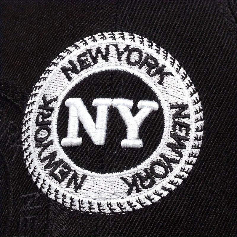 Unisex Embroidered Baseball Cap Lightweight Sports Style