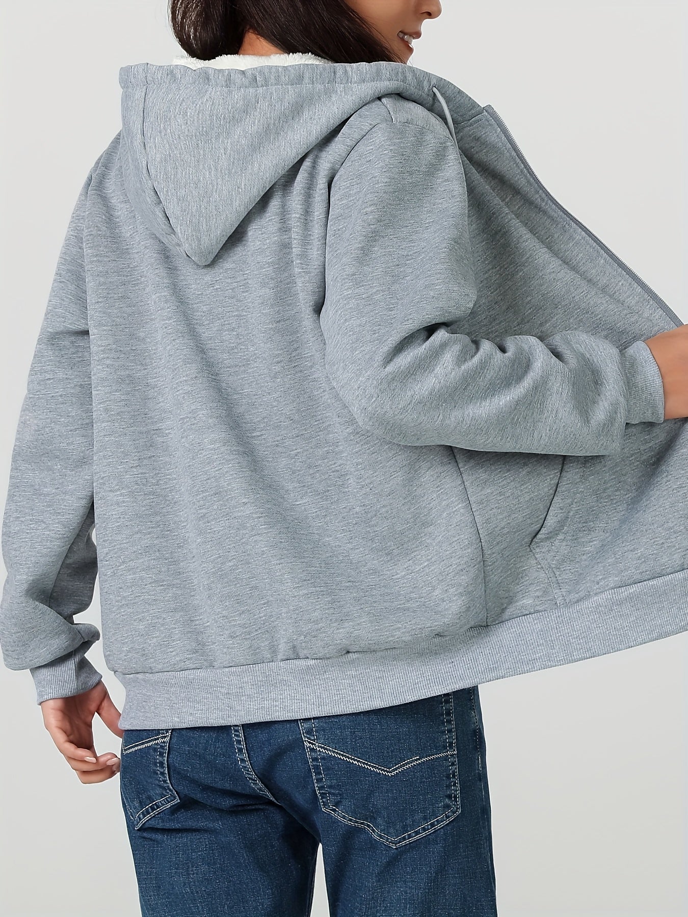 Women'S Heavyweight Winter Jacket - Thermal Insulated Cold Weather Coat with Full-Zip Closure, Large Front Pockets - Purple Outerwear for Everyday & Formal Events - Non-Stretchy Polyester Fabric - Easy-Care Ladies Outerwear,