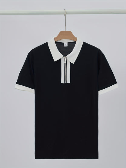 Men's Casual Two-Piece Set - Stretch Comfort Fabric - Suitable for Spring/Autumn Seasons - ayq