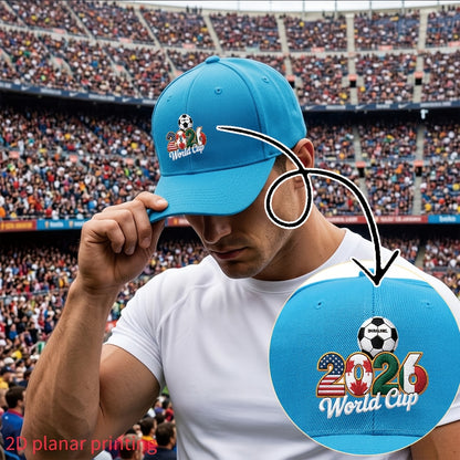 FIFA Unisex Lightweight Baseball Cap with PVC Coated Visor