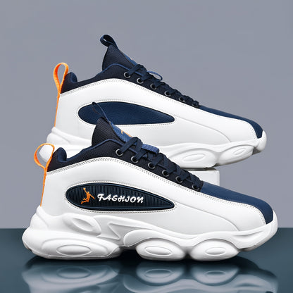 Men's Lightweight High-Top Sneakers for Casual & Sports Wear