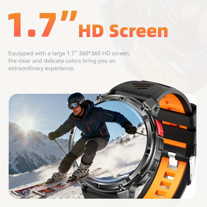 2026 Men’s Smart Watch 1.7” HD Display, 120+ Sports Modes