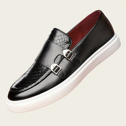 Men's All-Season Casual Slip-On Shoes with Rubber Sole