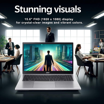 Acer Aspire Premium Laptop | AMD Ryzen 7 5700U (Beats I7-1250U) CPU | 32GB RAM | 1TB SSD | 15.6" FHD Display | Fast Wi-Fi 6 | Sleek Design | Ethernet Port | AI Noise Removal | Windows 11 | WOWPC