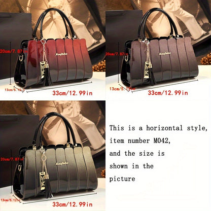 Vintage PU Leather Shoulder Bag with Removable Strap for Women