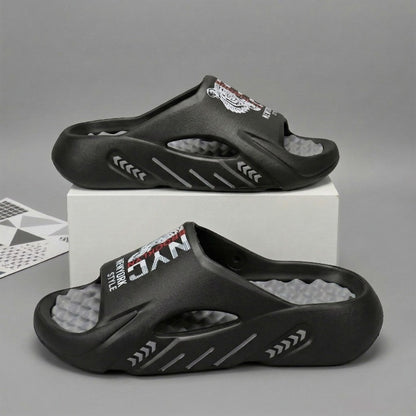 Men's EVA Casual Slip-On Slippers - Soft, Non-Slip, All-Season