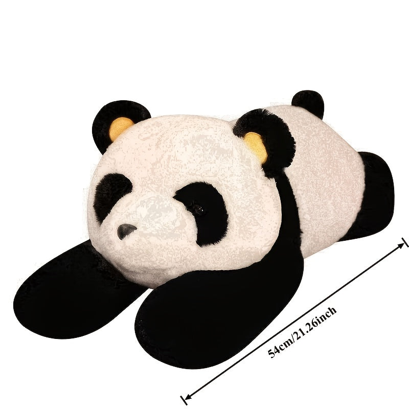 One Adorable Plush Toy Featuring a Enormous Panda in a Lying Position, Perfect As a Pillow Or a Gift