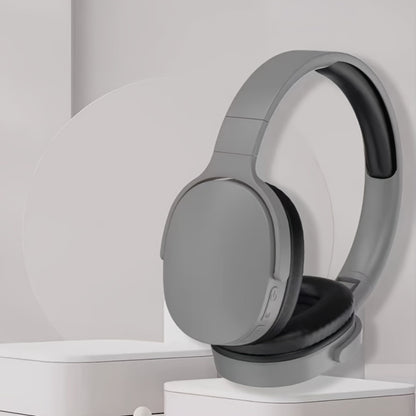 Wireless Headphones 2961 Over-Ear Wrap Style with Retractable Cable, 3.5mm Jack, Push Button Volume Control, Rechargeable Lithium Polymer Battery - Multifunctional with Card Slot and Wired Connectivity Options