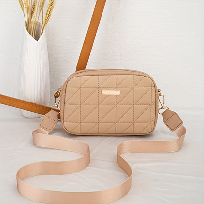 New Summer Women'S Embroidered Shoulder Bag, Stylish Crossbody Bag, Perfect for Daily Outfits, Can Hold Phone And Cosmetics, Small Square Bag.