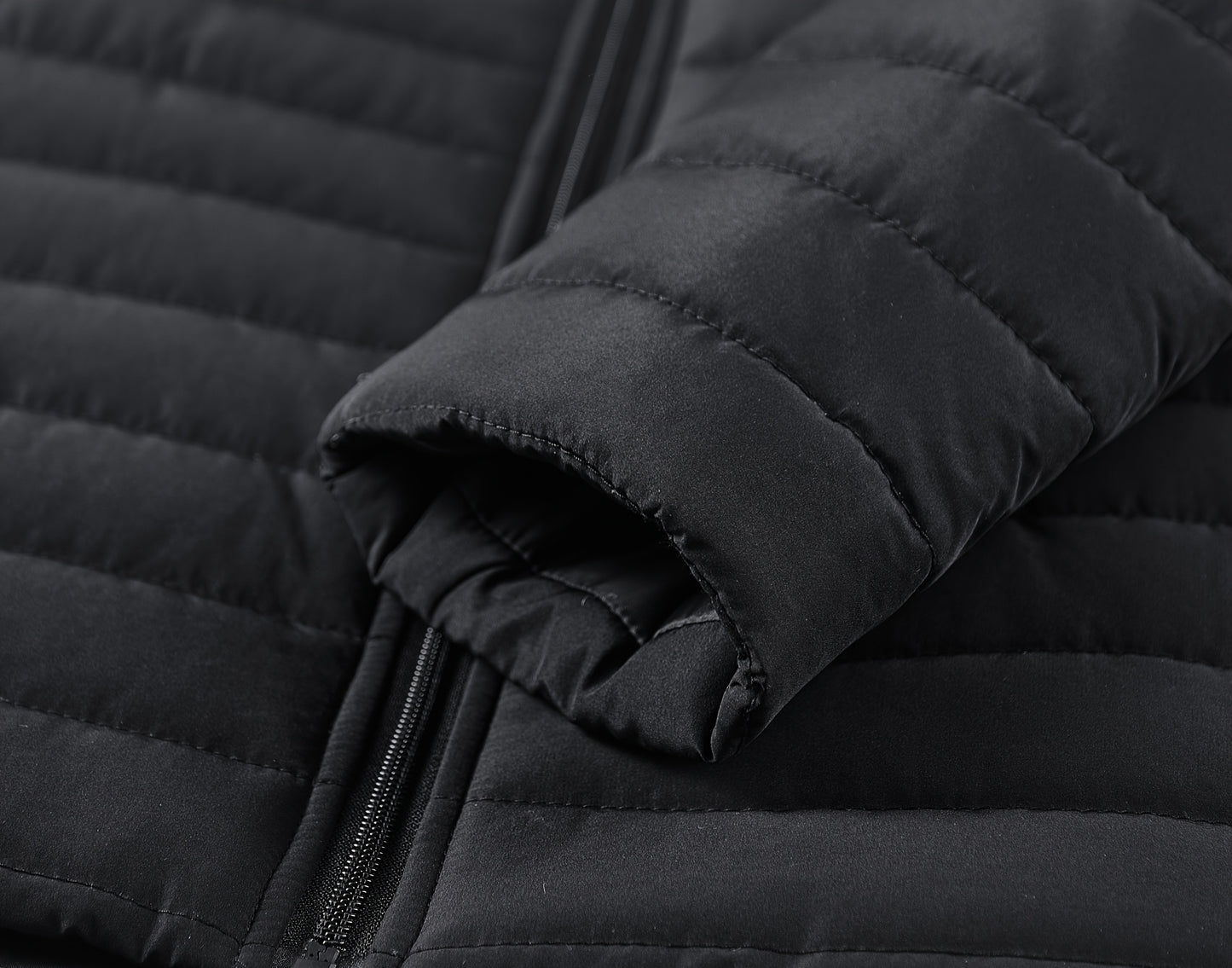 Men's Winter Stylish Padded Coat, Slim Fit Stand Collar Warm Jacket, Men's Plus Size -padded Padded Jacket