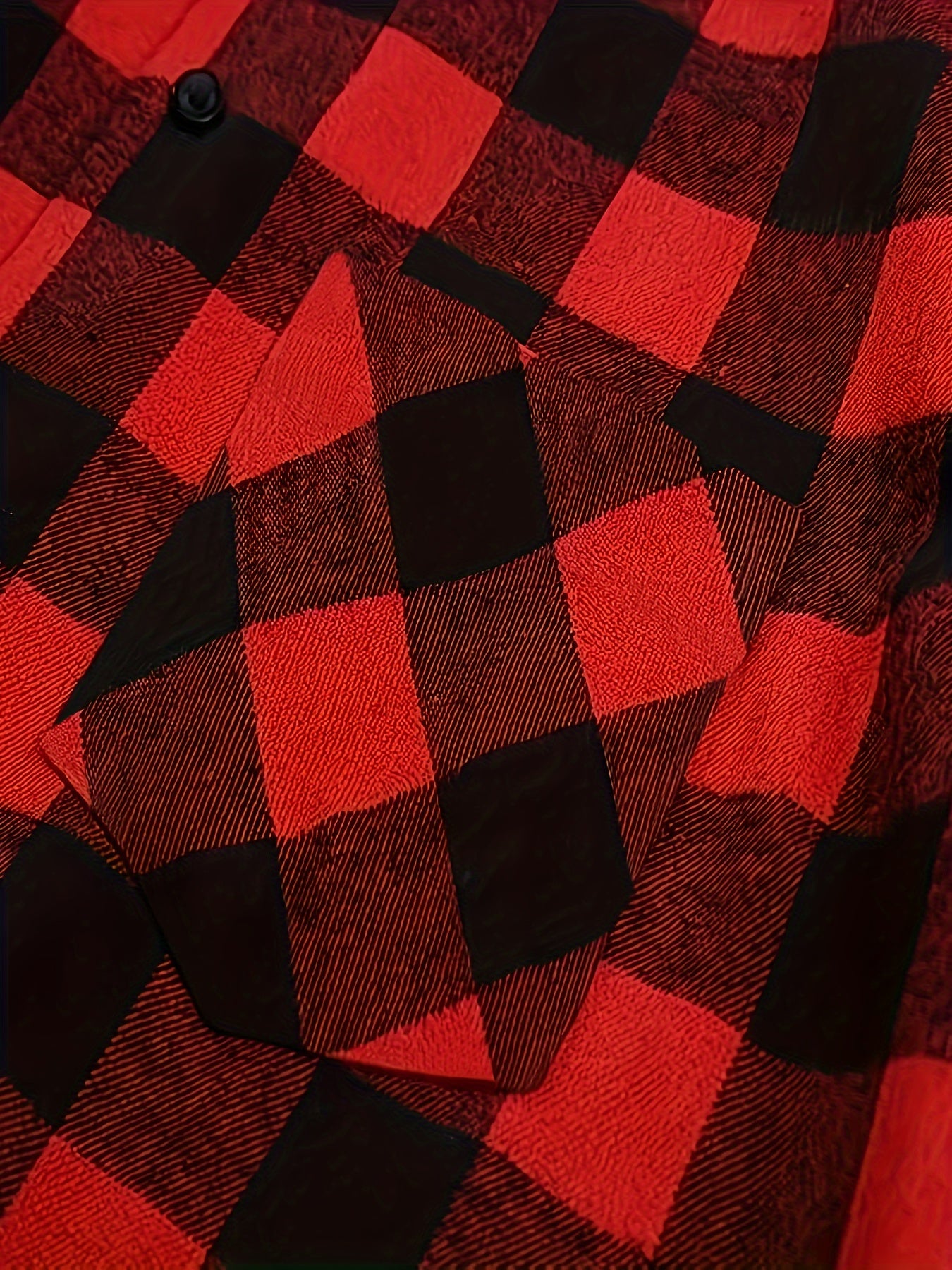 Plaid Shirt Coat For Men Long Sleeve Casual Regular Fit Button Up Hooded Shirts Jacket