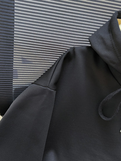 Women'S Plus Size Winter Warm Hooded Sweatshirt with Merry Christmas & Happy New Year Print - Thick Fleece-Lined Oversized Pullover, Cozy Casual Sweater for Christmas, Halloween Gifts, Christmas Sweatshirt, Festive Clothing,