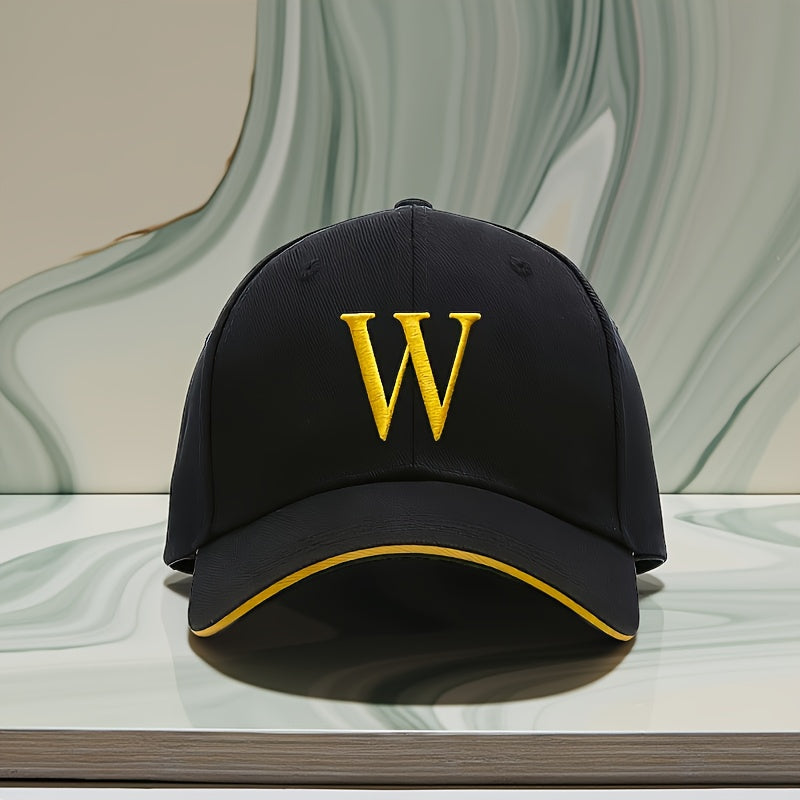 Unisex Adjustable Breathable Baseball Cap with Embroidery