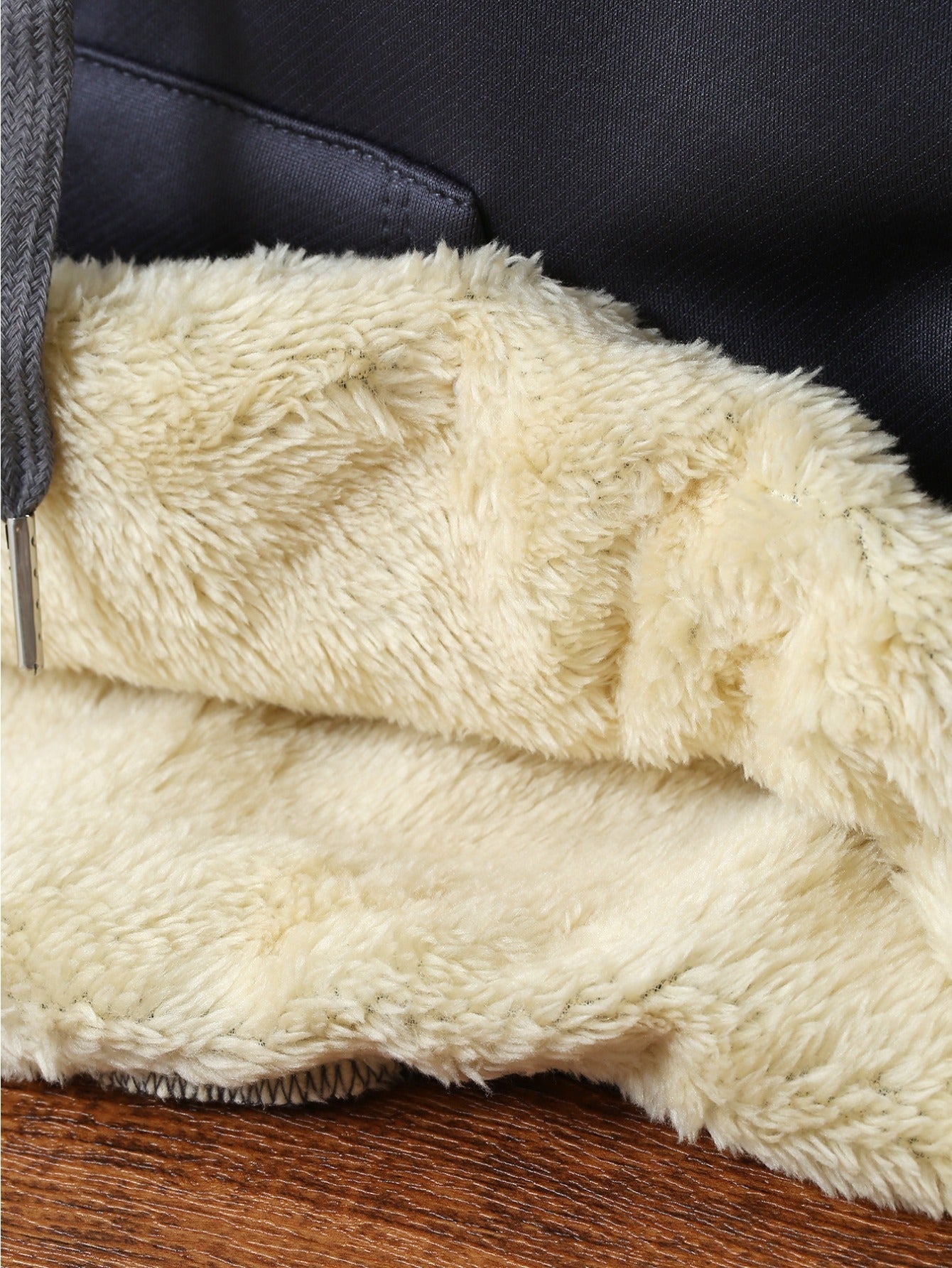 Women'S Plush Fleece-Lined Hooded Sweatshirt with Bear Print & Zipper Closure - Cozy Winter Warmth, / Color Block Design, Soft Fleece Fabric, Casual Pullover for Fall & Winter, Autumn Winter Apparel | Hooded Sweatshirt | Zipp