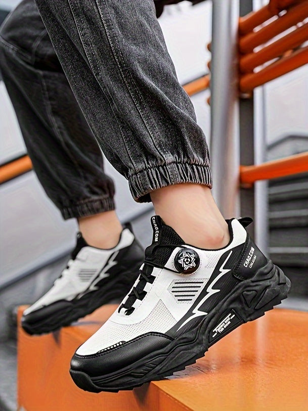 Men's Breathable Anti-Odor Outdoor Sneakers with Height - Low-Top Elastic Closure Running Shoes Suitable for Gym,, Casual Wear - -Season Comfortable Athletic Footwear with Odor-Resistant Technology - ayq