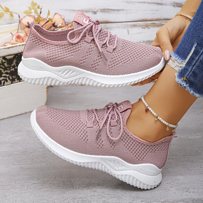 Women's Breathable Mesh Running Shoes Lightweight Wide Fit