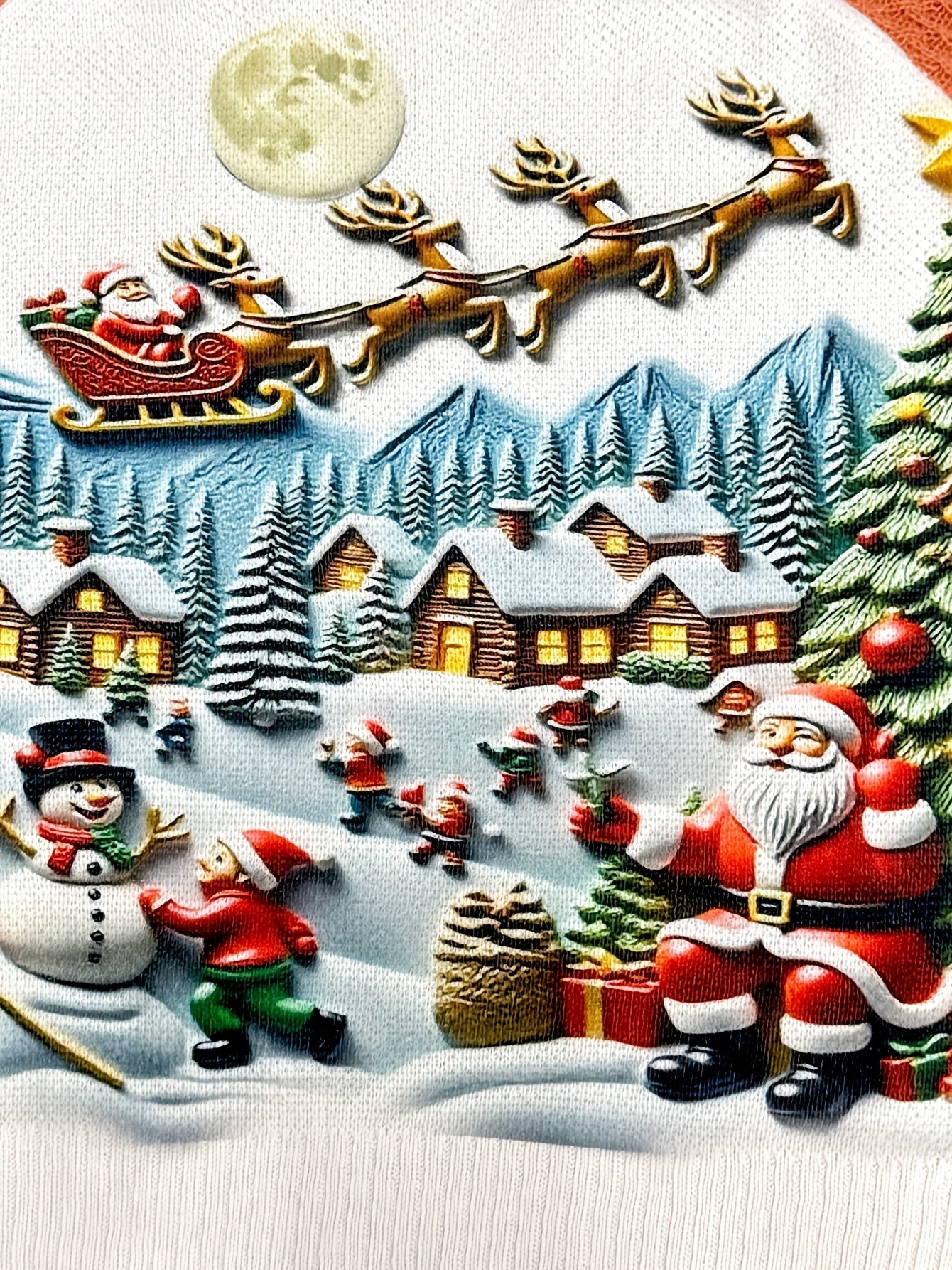 Christmas Sweater Women's Adult Winter Color Block Top with Reindeer Snowflake Print, Comfortable and Fun Holiday Pullover for Christmas Parties Holiday Gatherings Family Reunions Office Parties - Holiday Themed Outfit