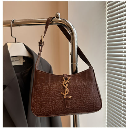 2025 Summer Women's Stylish PU Single-Shoulder Square Bag