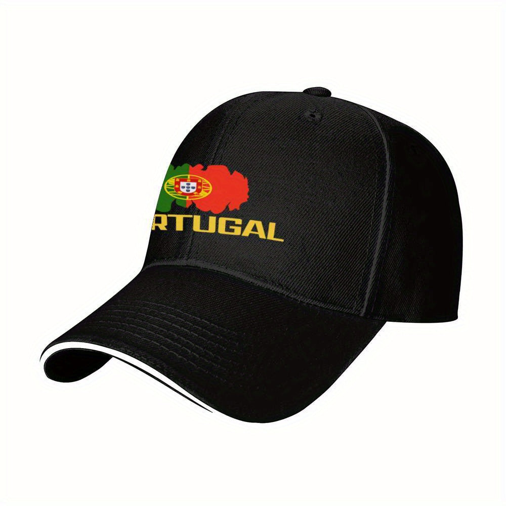 PORTUGAL Flag Sports Cap for Fitness and Running