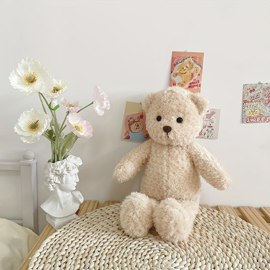 Adorable Plush Teddy Bear, a Soft And Furry Stuffed Animal, Ideal for Decorating a Room And Making Perfect Gifts for Friends on Their Birthdays And During Christmas.