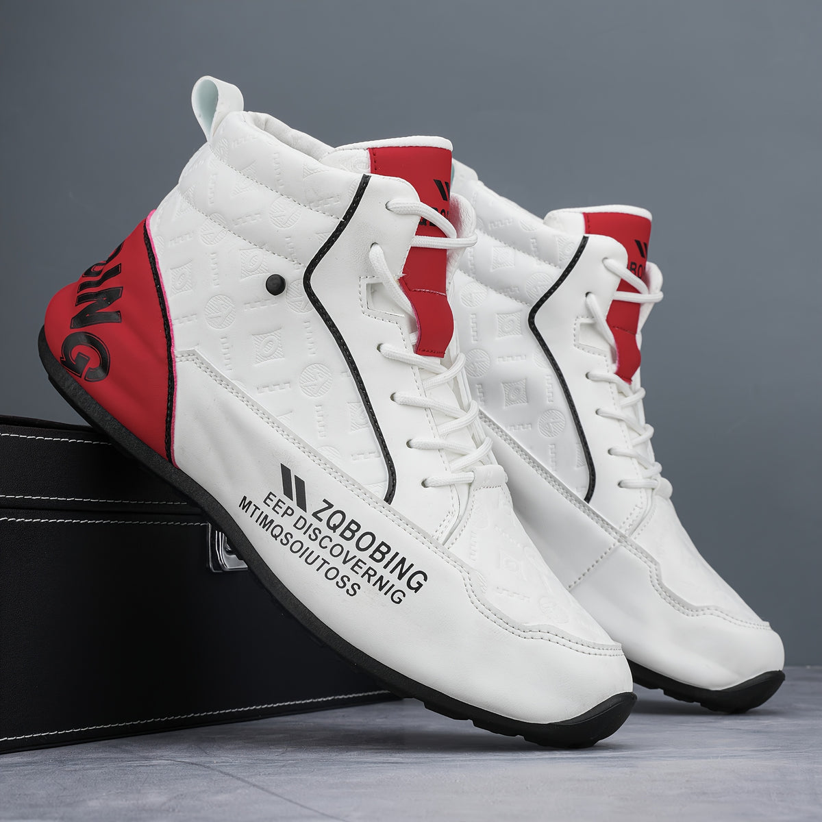 Men's Casual Mid-Top Sneakers Boots Vintage Style All-Season