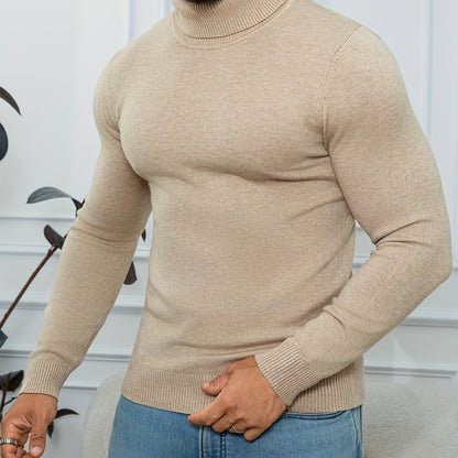 Men'S New Style Available in Multiple Colors, Classic Turtleneck Sweater
