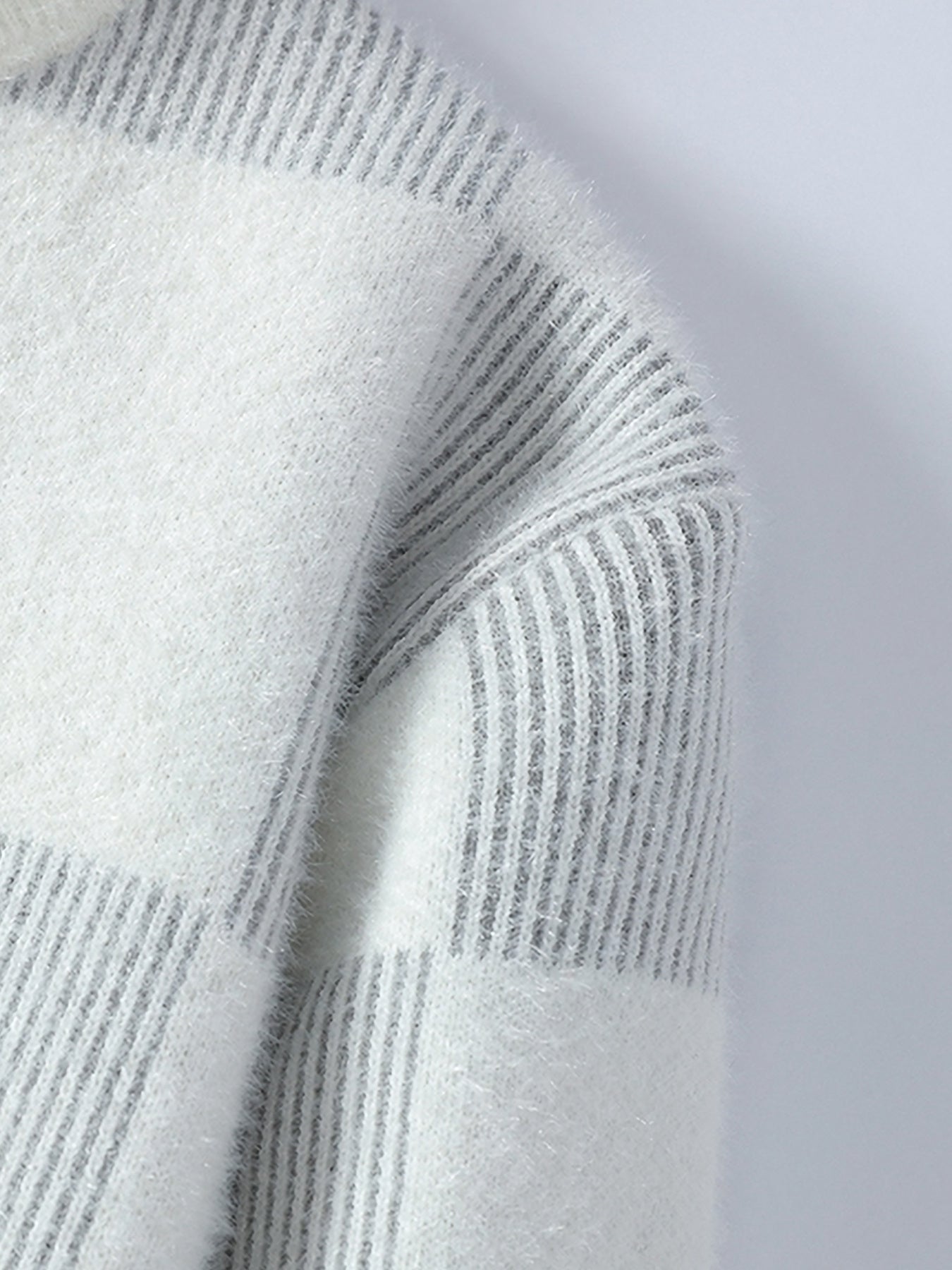 New Men'S Autumn And Winter Pullover Sweater with a Round Neck for Warmth, Knit