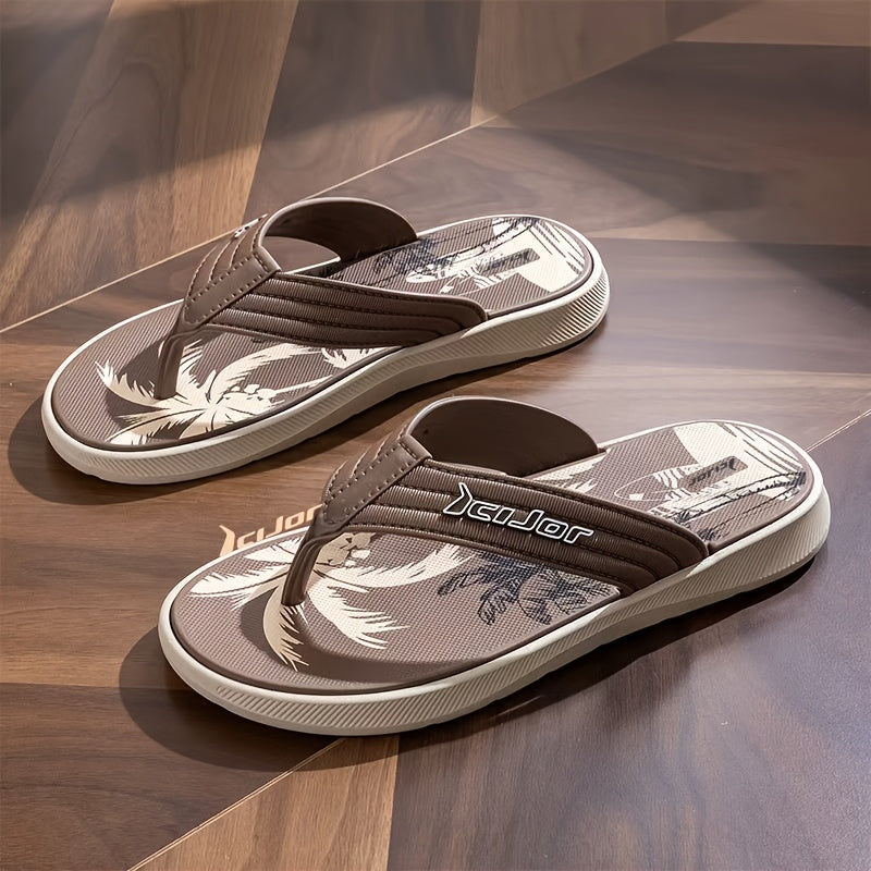Men's Casual Non-Slip EVA Slides for Indoor & Outdoor Use