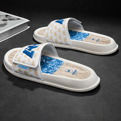 Men's Trendy Non-Slip Outdoor Slippers with Soft EVA Sole
