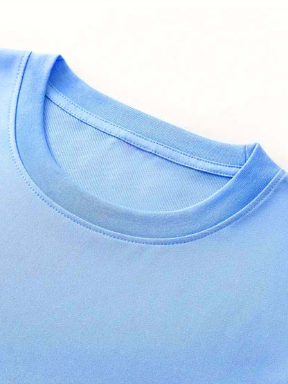 Men's Summer Casual Sport Set with White Striped Design
