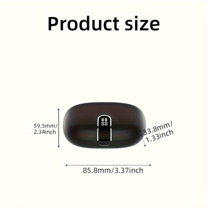 LIFEBEE New Wireless Earbuds for Running Sports, Wireless Earphones with Earhooks Pure Bass Sound, Over Ear Headphones with Dual-LED Display, Earphones Noise Cancelling Headset Built-in Microphone