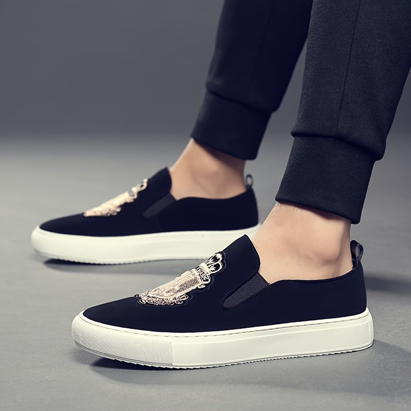 Men's Lightweight Non-Slip Slip-On Loafers for Casual & Business