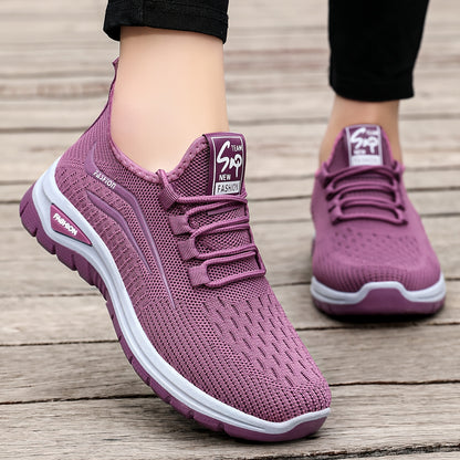 Women's Casual Low-Top Sneakers Breathable Fabric All-Season