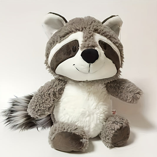 Kawaii Gray Sloth Plush Toy Kawaii Sloth Stuffed Animal Toy Soft Plush Raccoon Doll Great Birthday Gift Home Room Decorations