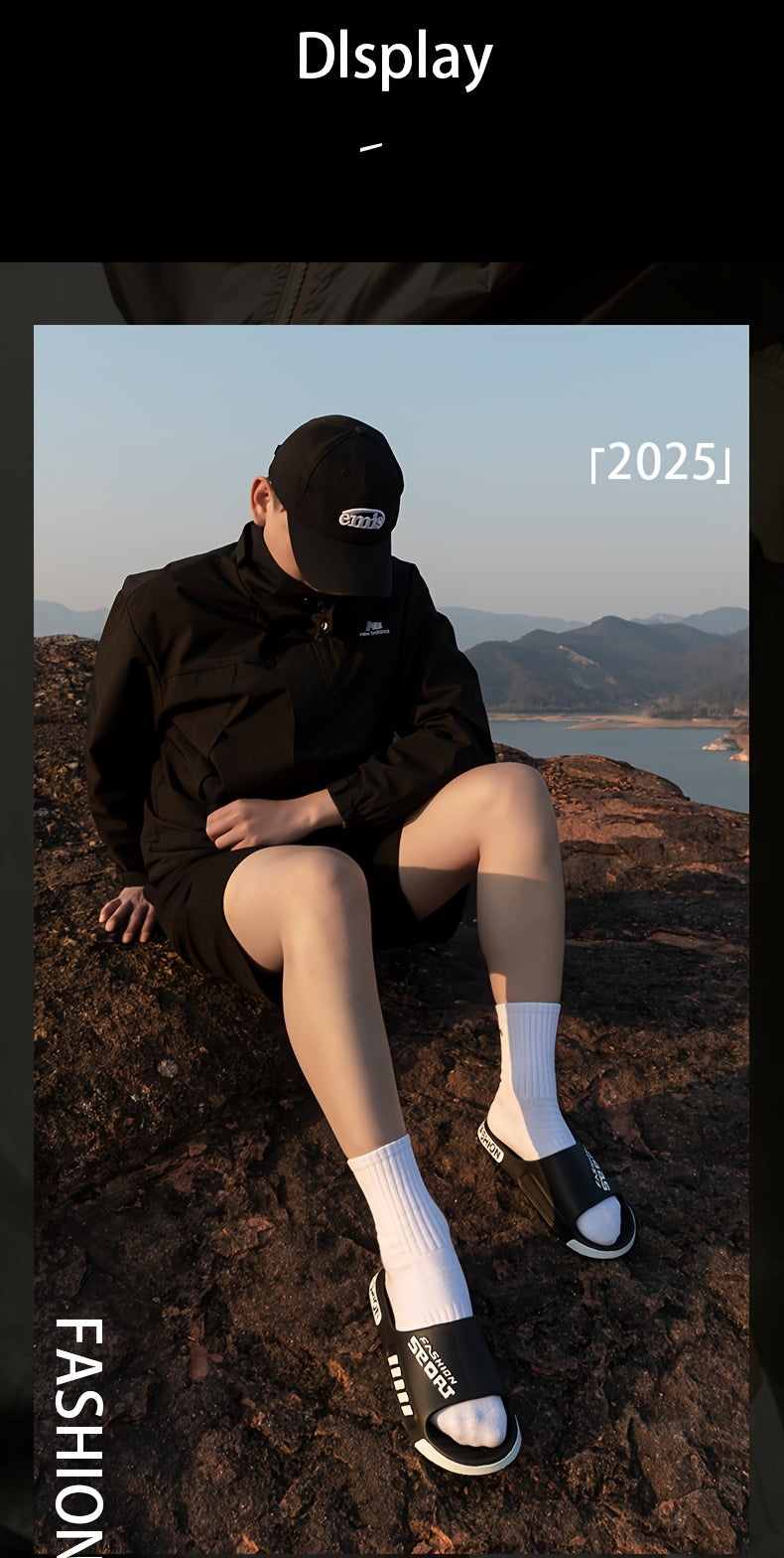 A Set of Stylish Unisex Sports Shoes Made from EVA Material, Which Are Light, Non-Slip, Shock-Absorbing, And Long-Lasting, Ideal for Both Indoor And Outdoor Activities, Great for Hiking And Casual Outings - ayq