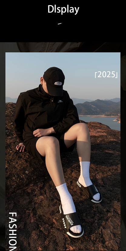 A Set of Stylish Unisex Sports Shoes Made from EVA Material, Which Are Light, Non-Slip, Shock-Absorbing, And Long-Lasting, Ideal for Both Indoor And Outdoor Activities, Great for Hiking And Casual Outings - ayq