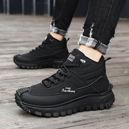 Men'S Outdoor Hiking Boots - Breathable PU Upper, Durable PVC Sole, Suitable for Trekking, Camping and Mountaineering | Military-Style Hiking & Camping Gear