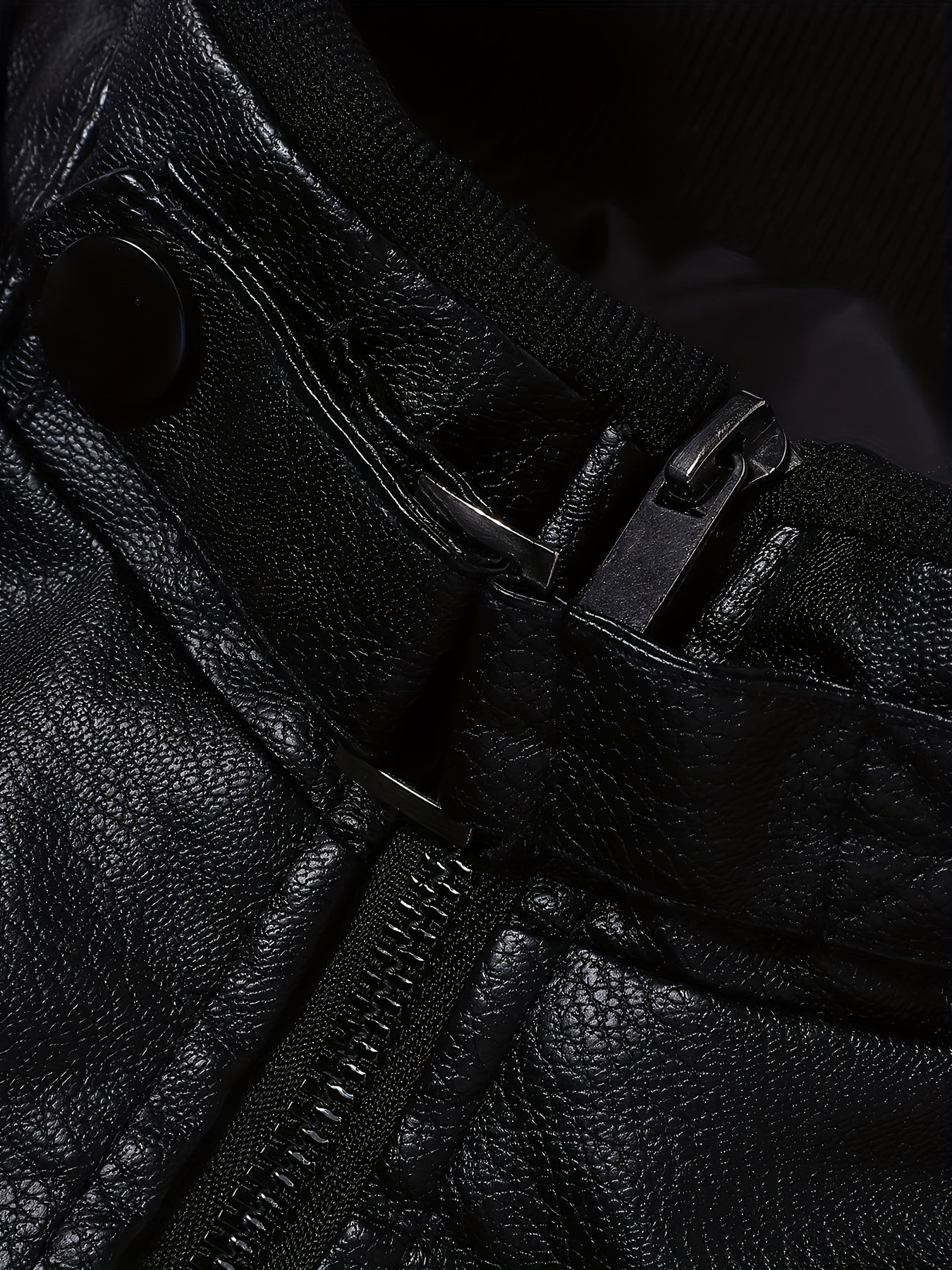 Men's Stylish Burgundy Jacket - Fall/Winter Trendy Stand Collar Biker Jacket with Multiple Zippered Pockets, Casual Design for Casual Attire, Fall Jacket | Modern Casual Jacket | Glossy Finish Jacket