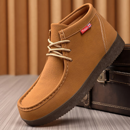 Men's Casual Chukka Boots with Premium TPR Sole for All Seasons