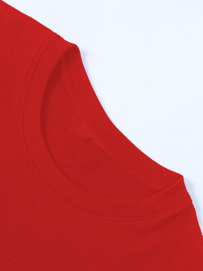 Women's Casual 100% Cotton Short Sleeve Summer T-Shirt