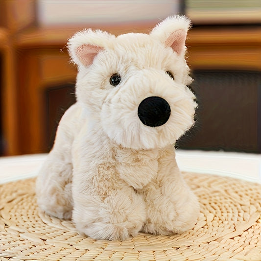 Soft Golden Retriever, Basset Hound, Schnauzer, Rottweiler, Poodle, West Highlands, Bichon Dog plush animal, stuffed animal Dog doll, Dog plush stuffed animal, Plush decoration, perfect gift for Christmas, Halloween, Birthday