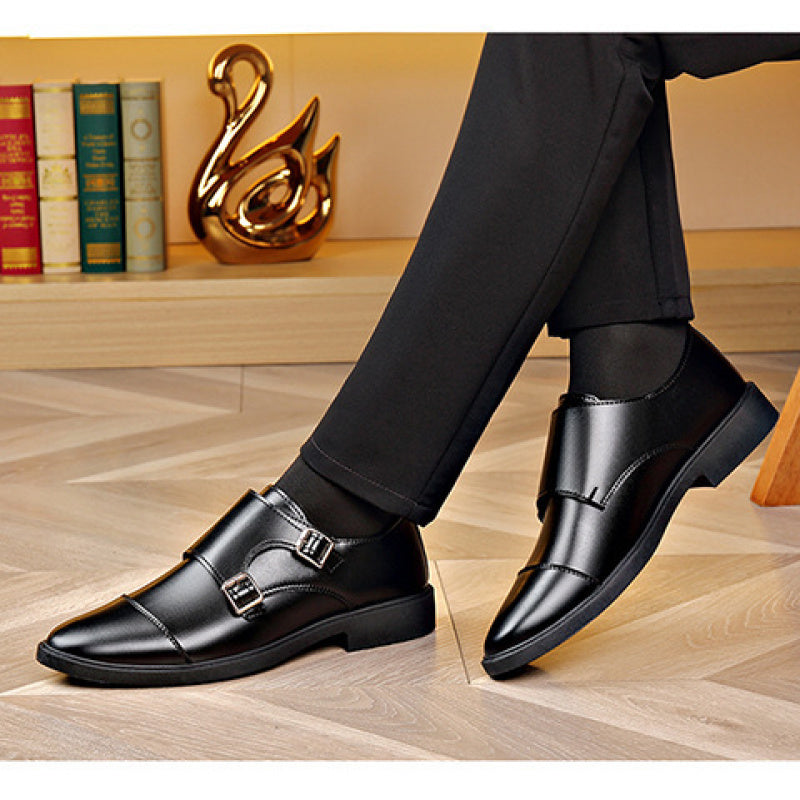 Men's Classic Casual Buckle Shoes for Everyday Workwear