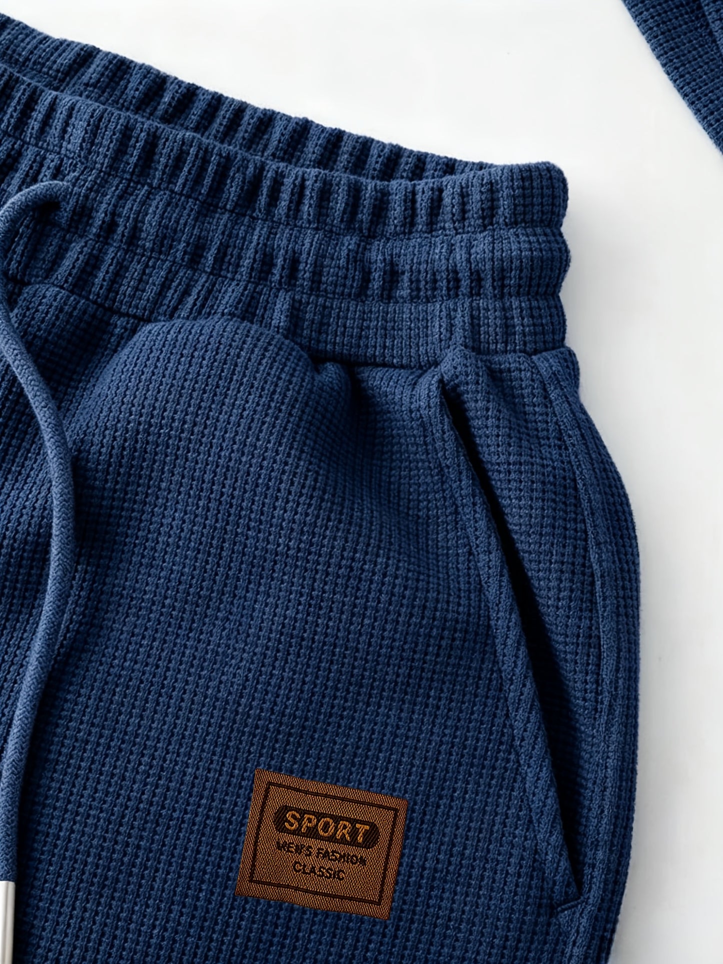 Men's Summer Knit Casual Shirt & Shorts Set with Breathable Fabric