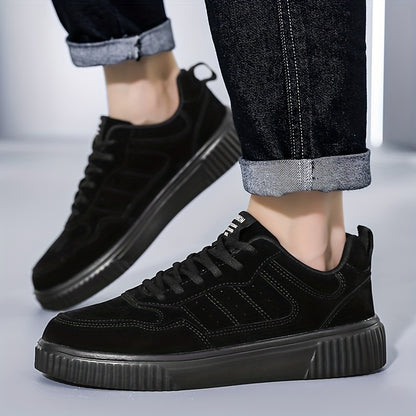 Men's Wide Size Heavy-Duty Sneakers - Upper & MD Sole, Low-Top Lace-Up Round Toe - -Terrain Casual/Outdoor/ Shoes - - for, Daily Wear (Wide Width Available) - Breathable Fabric - ayq