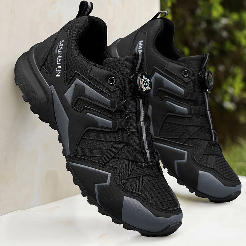 Men's Lightweight Trail Running Sneakers with Breathable Fabric