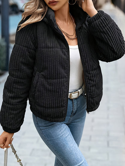 Women'S Cozy Fleece Hooded Jacket - Soft, Warm, and Comfortable with Zipper Front, Pockets, and Button-Up Front for Fall and Winter, Winter Coat